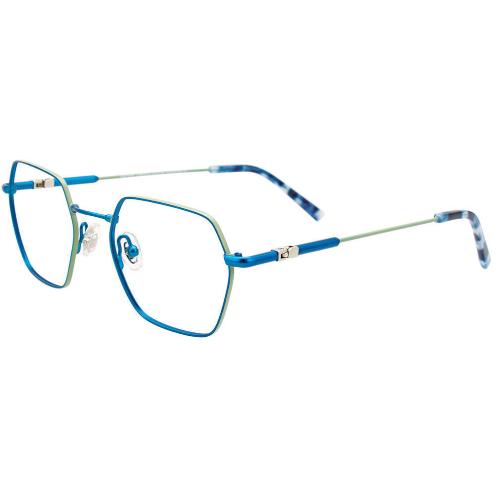 EASYTWIST ET9003 Eyeglasses 050 Blue   Lime Blue Tort 47mm